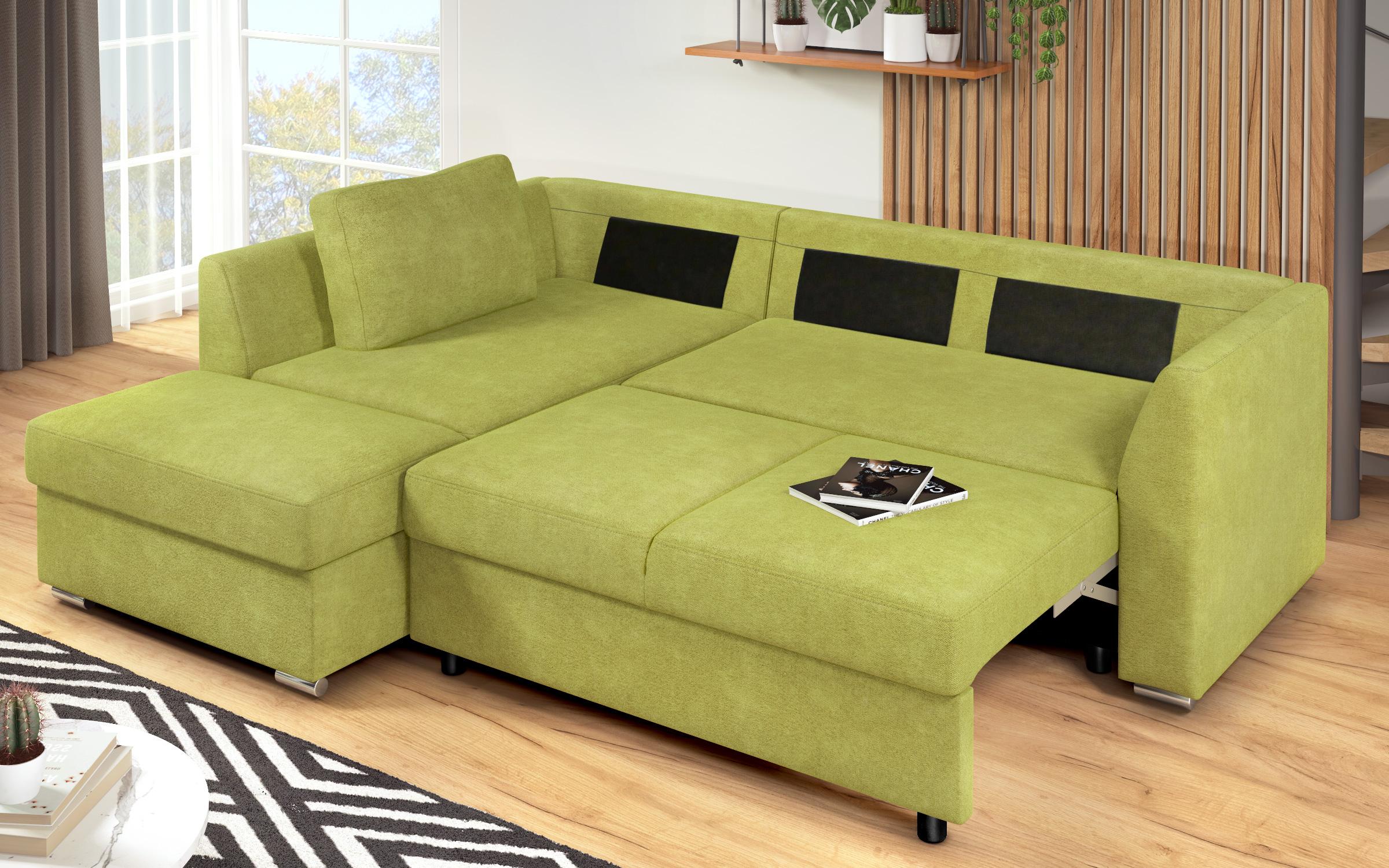 Coltar extensibil Toscana S, verde + maro deschis  10
